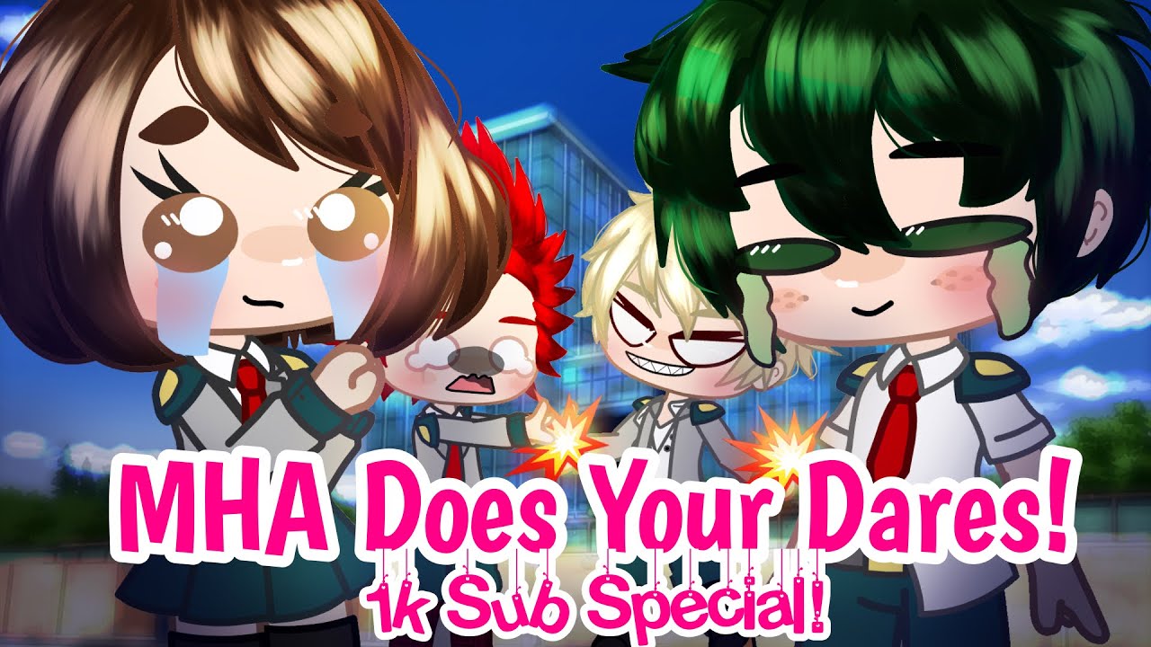 Mha Does Your Dares! 1k Special! | Izuocha💚💖Kamijirou💛💜TodoMomo🖤❤️+ | Kat-Suki