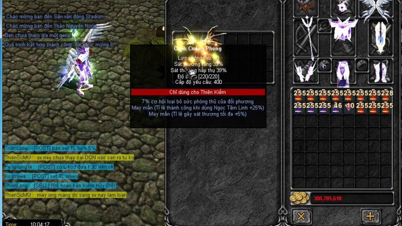 MU SS6 xay wing3 DK luck Manalot.