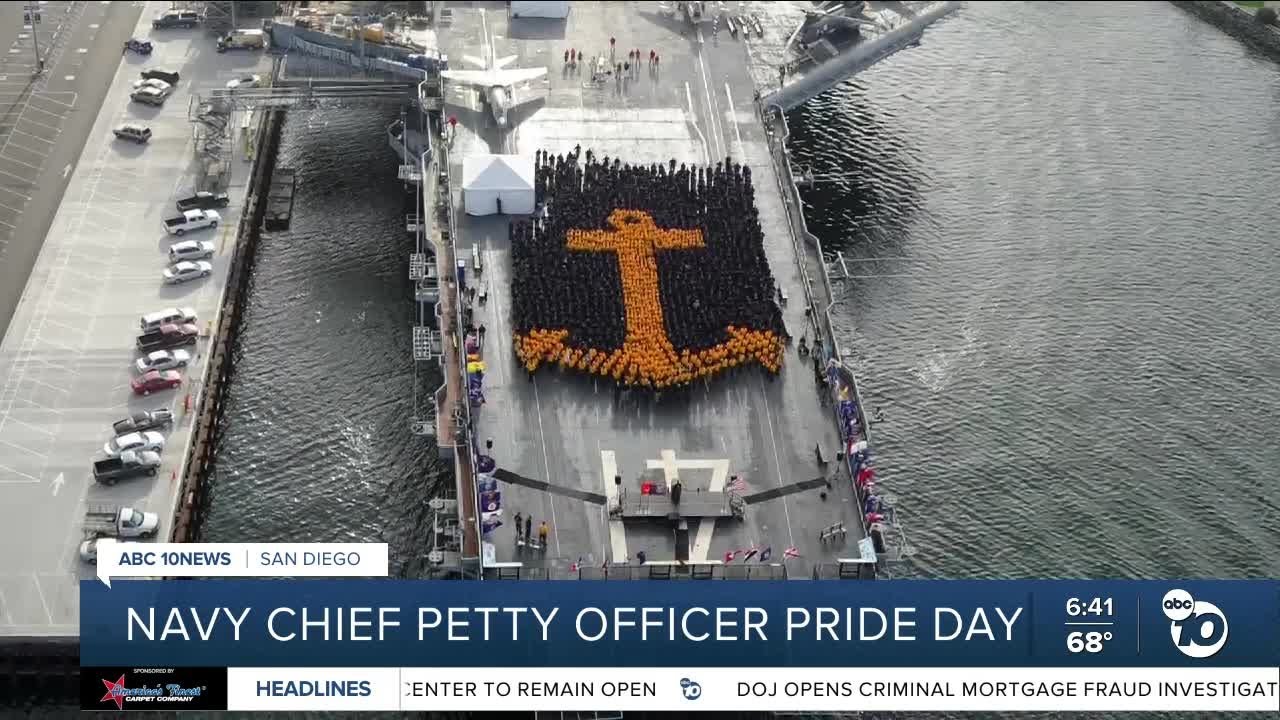 Local Navy sailors celebrate Chief Petty Officer Pride Day