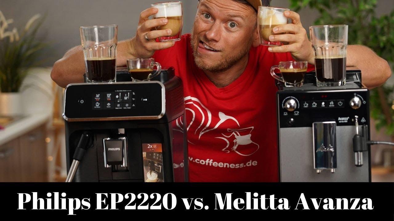 Melitta Avanza Series 600 vs Philips EP2220 | Zwei Kaffeevollautomaten im Vergleich