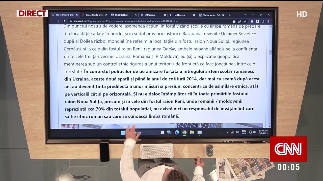 Mircea Badea: Limba moldovenească nu există. Este tot limba română