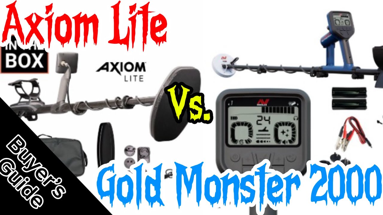 Gold Monster 2000 против Axiom Lite: руководство покупателя