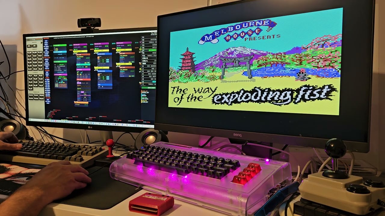 Commodore 64 Ultimate and Dev Machine testing