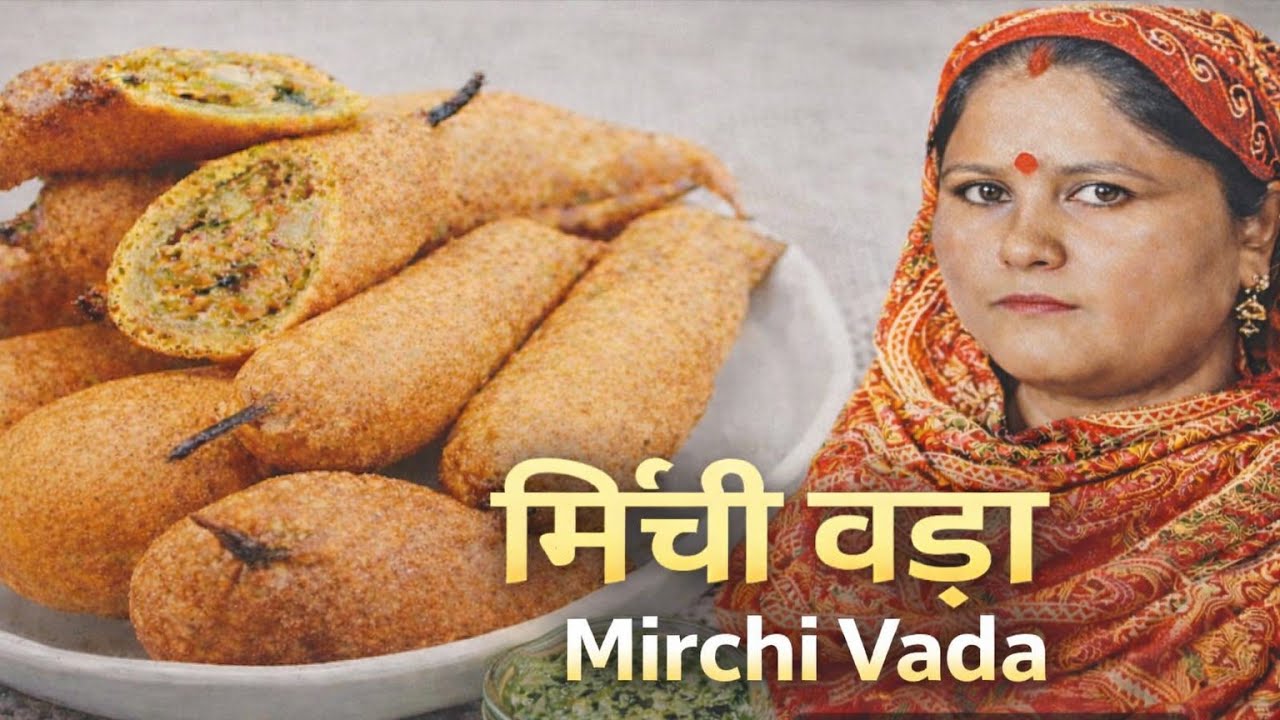 मिर्ची वड़ा आलू वड़ा स्वादिष्ट विशेष रेसिपी