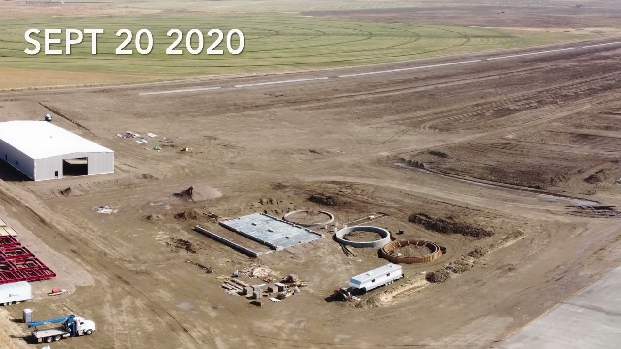 SERFAS Farms feedlot build