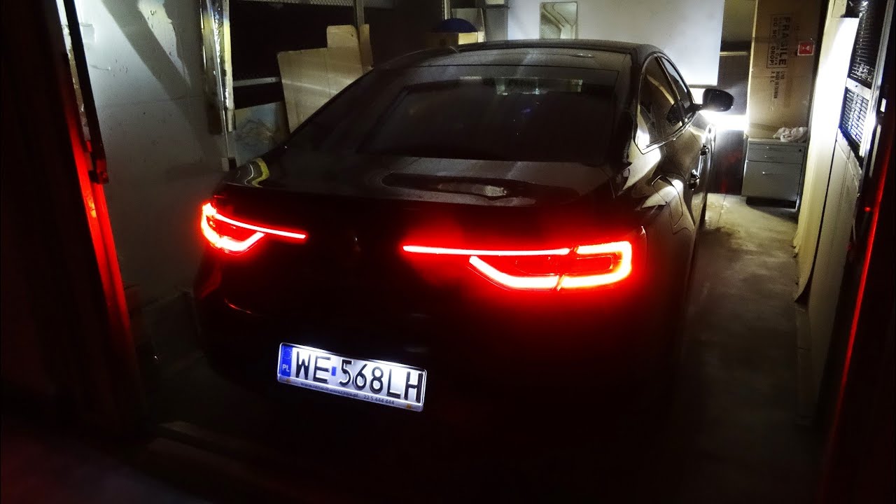 2016 Renault Talisman Led Lights Interior Ambient Lighting Park Parking Manoeuvre