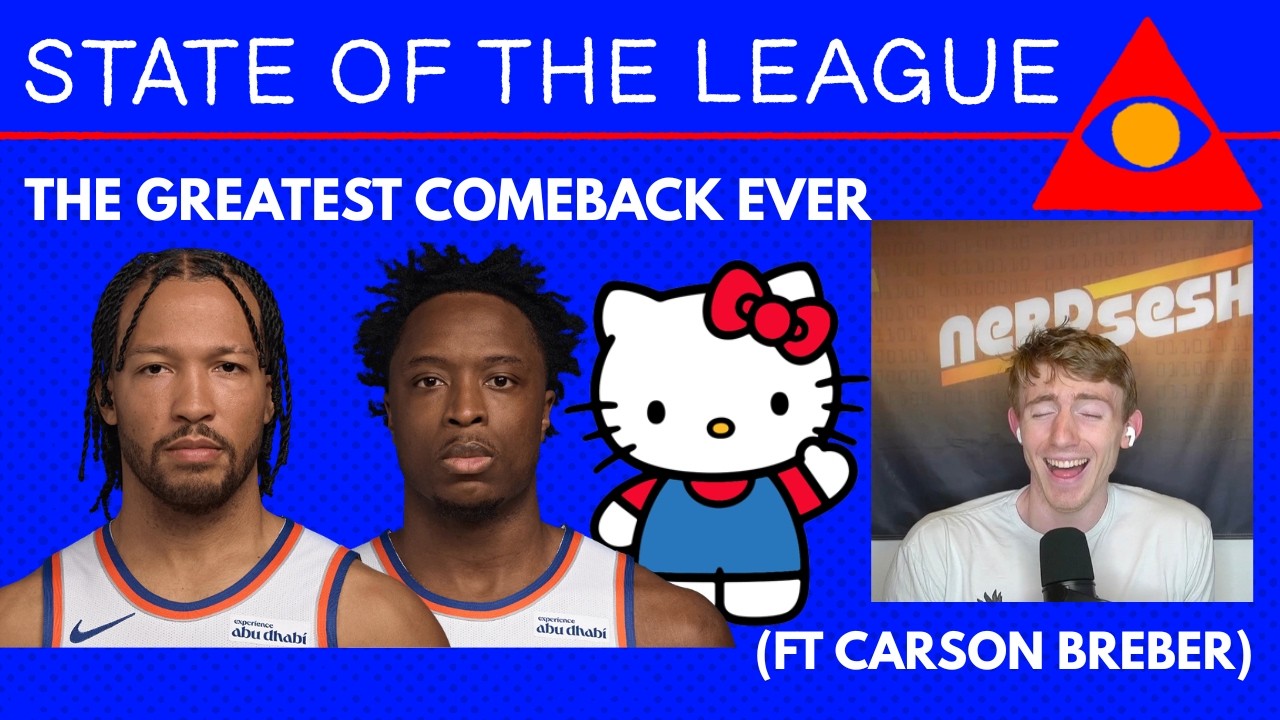 THE KNICKS CRAZY COMEBACK PLUS 2020'S ALL ROLE PLAYER TEAM FT. CARSON BREBER