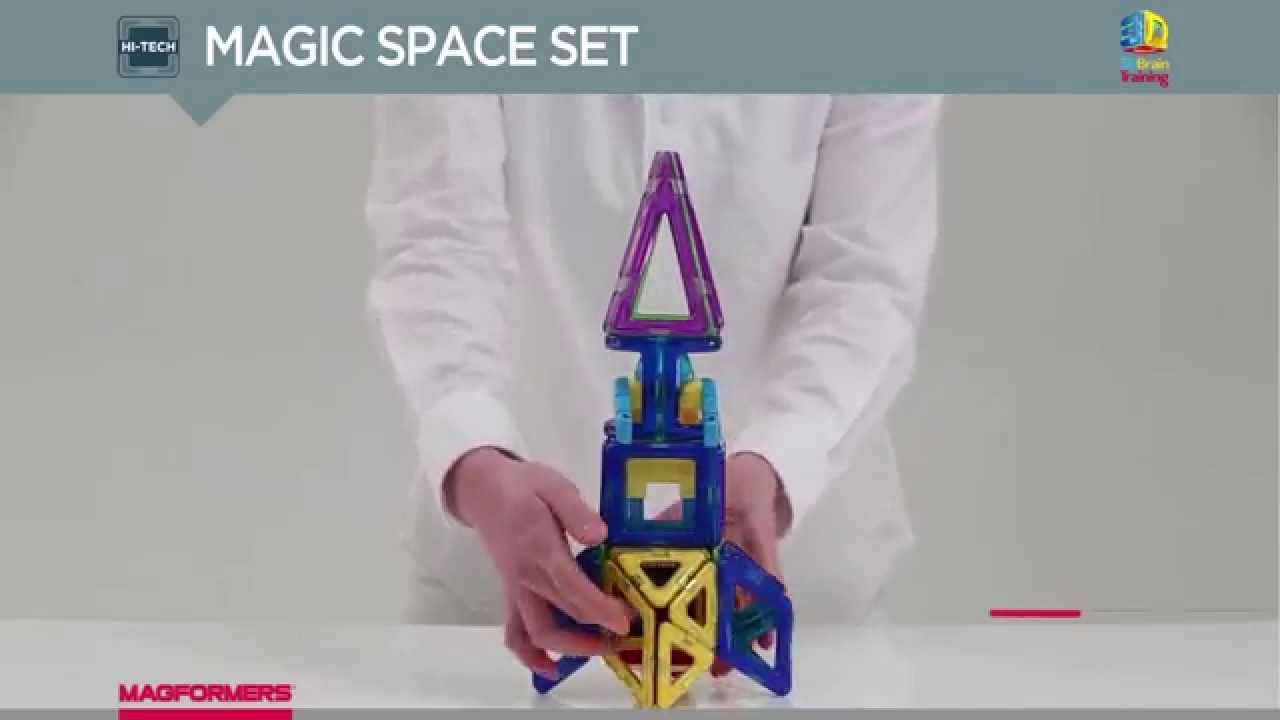 Видеообзор набора Magformers Magic Space Set