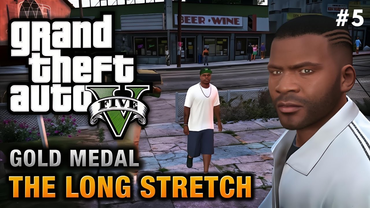 THE LONG STRECH | GTA V | GAMEPLAY | EPI:-5