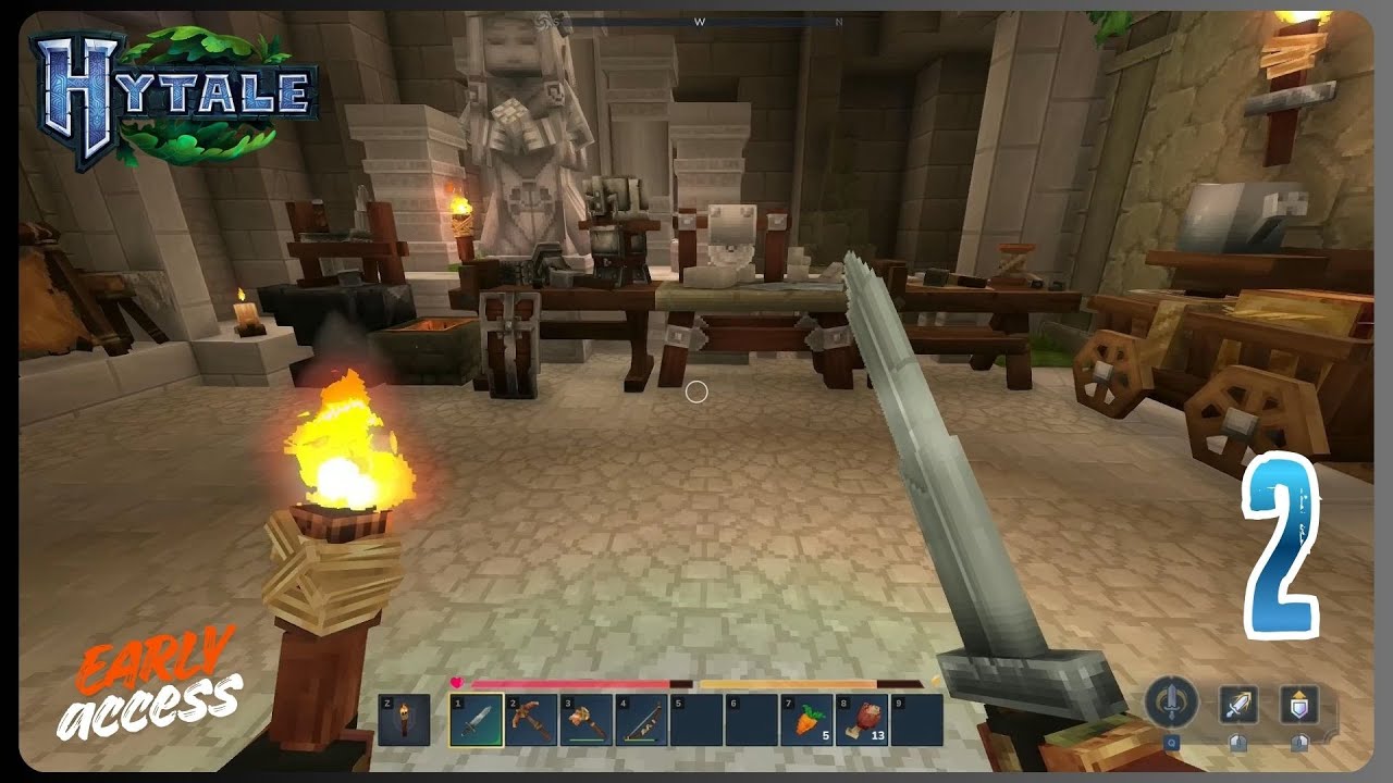 Hytale - Sprawdźmy Kilka Warsztatów - Early Access - Ep.2