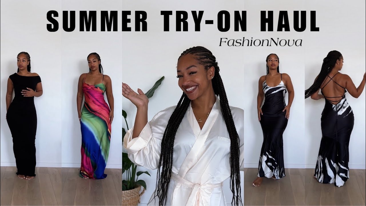 CUTE SUMMER ITEMS | DRESSES, SETS AND DENIM FROM FASHIONNOVA