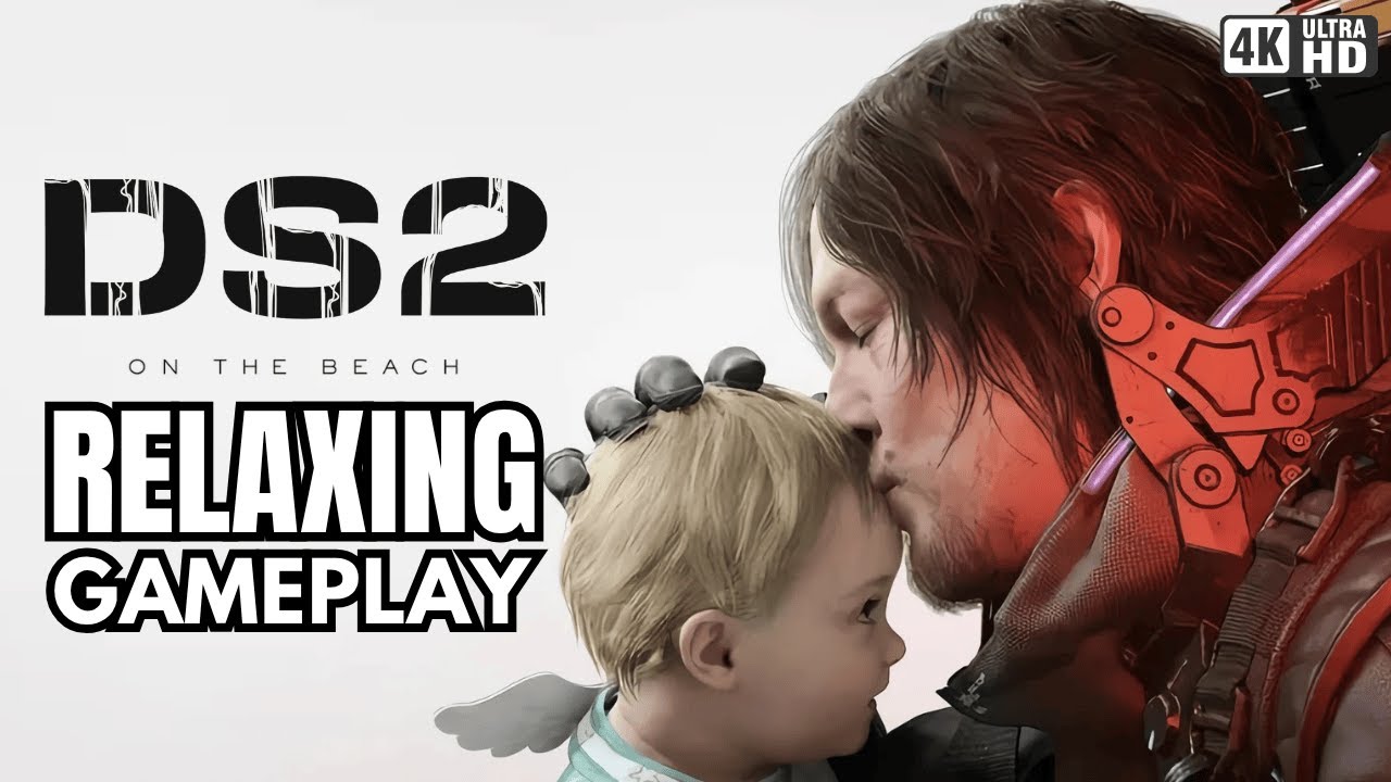 ASMR | Death Stranding 2: On The Beach Gameplay Walkthrough Part 1 🎮🎧 4K Relaxing Whispering