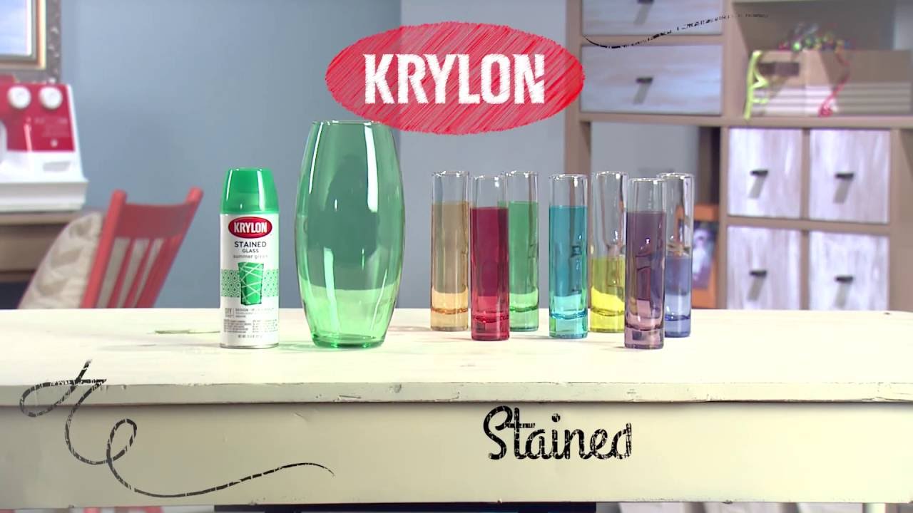 Krylon&reg; Spray Paint | DIY Stained Glass Project How-To