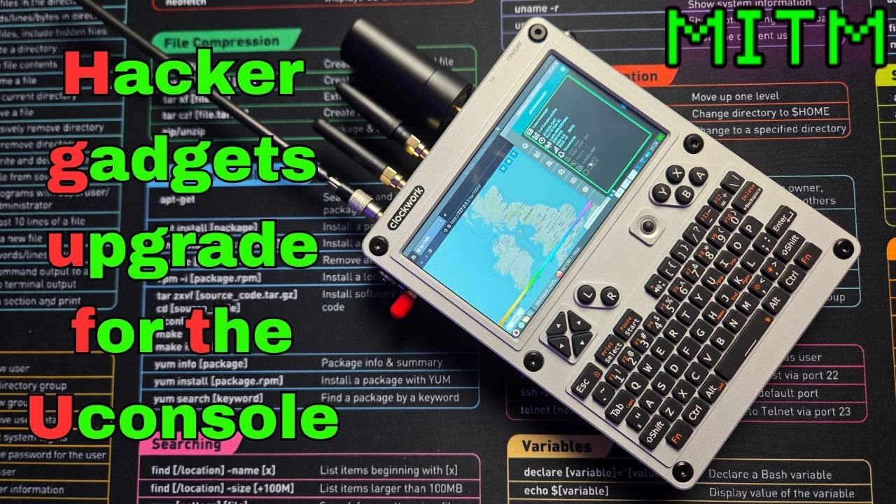 Модернизация UConsole с помощью платы Hacker Gadgets AIO (GPS, LoRa и SDR)