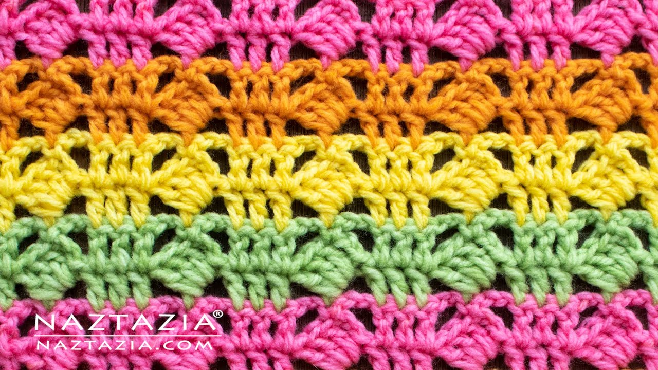 HOW to CROCHET TILTED SQUARE STITCH Pattern DIY Tutorial - Easy Stitches for a Blanket, Scarf, Shawl