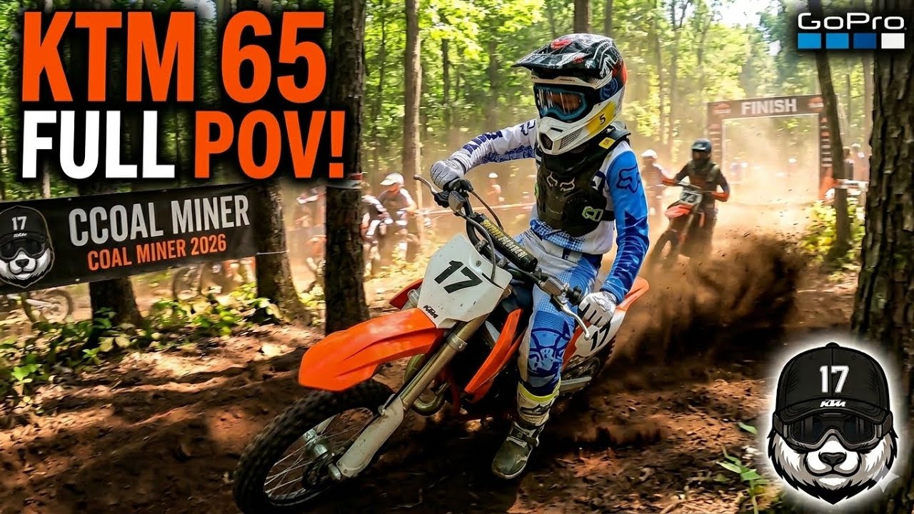 KTM 65 FULL WOODS RACE POV | Coal Miner 2026 | (GoPro)