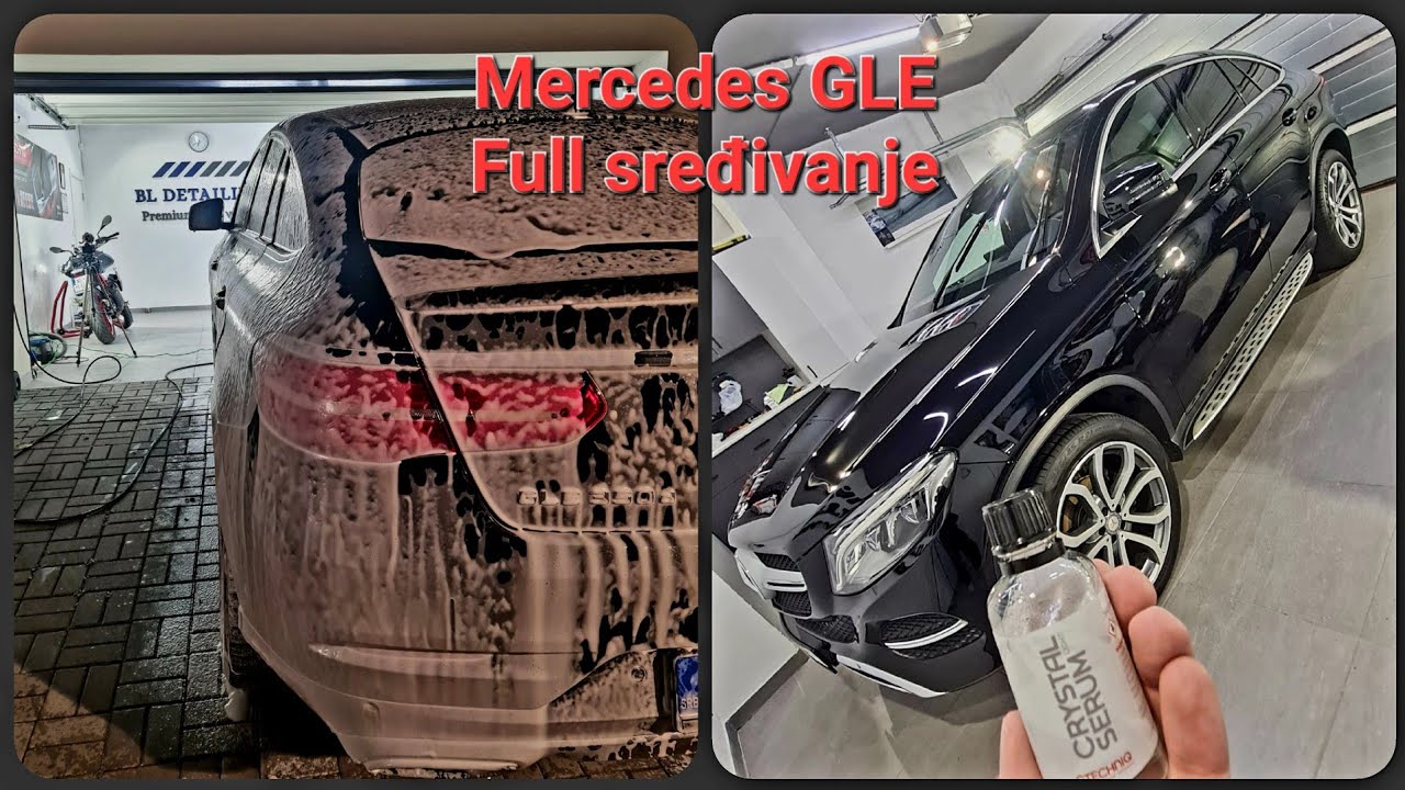 TRANSFORMACIJA! Mercedes GLE coupe- oliranje i dubinsko pranje