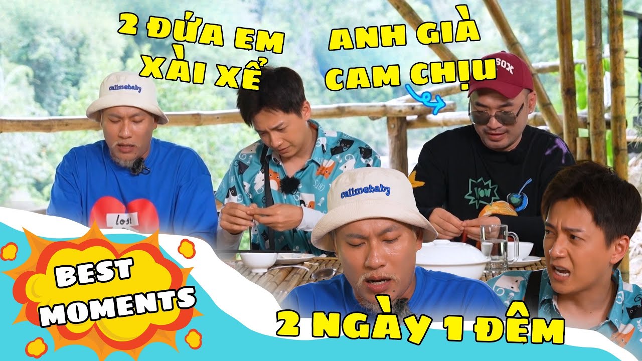 2 NGÀY 1 ĐÊM: Kiều Minh Tuấn, Ngô Kiến Huy xài xể Tiến Luật cực hài, anh già cam chịu thấy mà thương