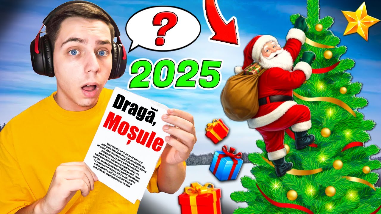 A venit MOS CRACIUN in 2025 !