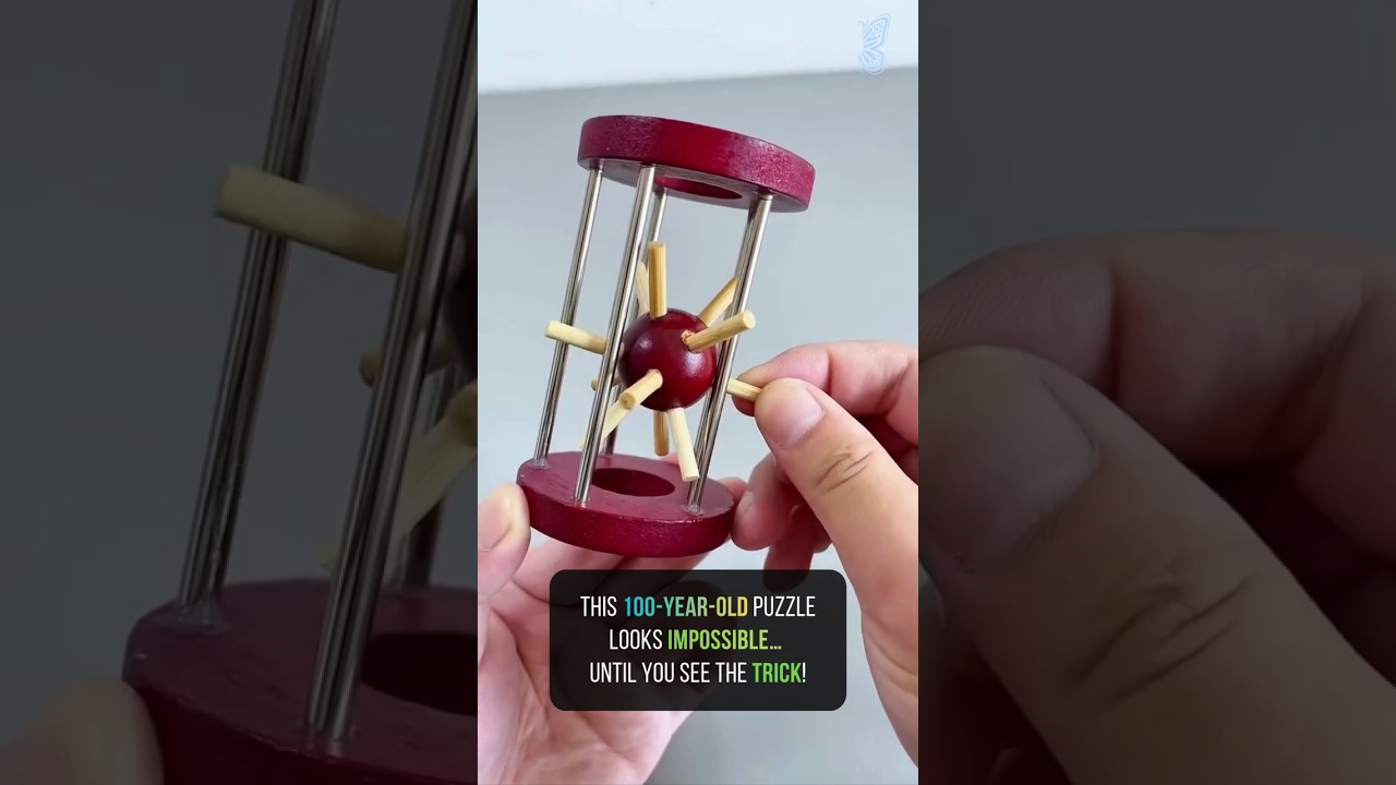 Trapped Forever? The Hidden Move That Solves This Impossible Puzzle! 😲#ImpossiblePuzzle #BrainTeaser