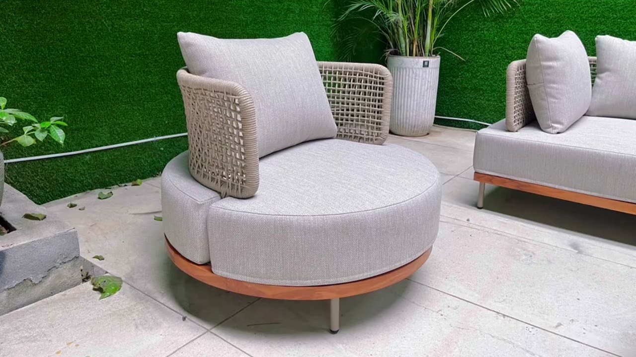 [OU-TENGXUAN] Premium Outdoor Sofa – Weather-Resistant & Stylish Patio Furniture