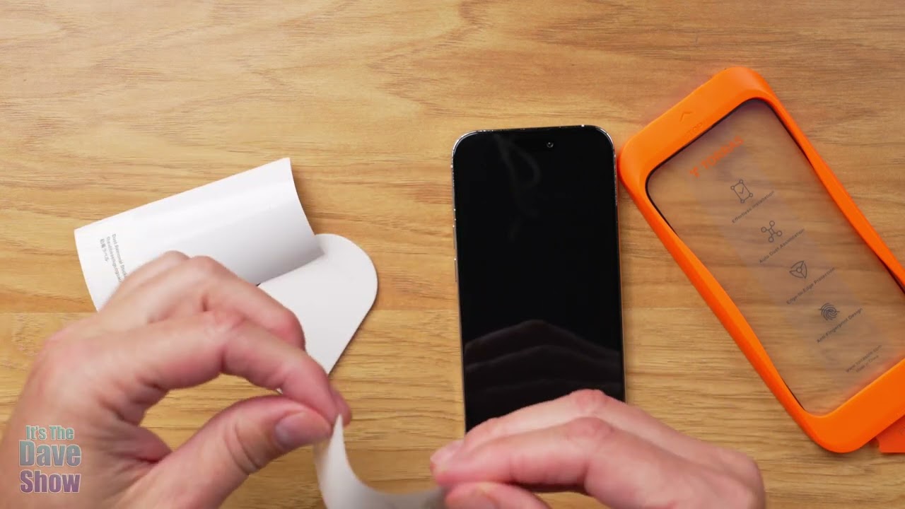 Torras iphone 15 pro screen protector kit