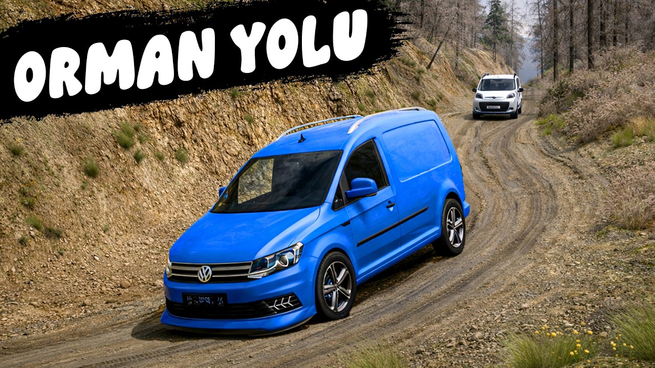 TİCARİ ARABALAR İLE ORMAN YOLUNDA GEZİNTİ‼️ BeamNG.drive