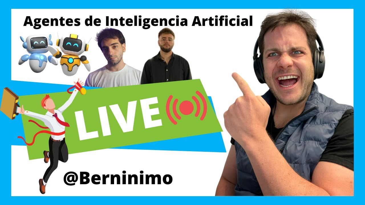 Live 🔴  Agentes de AI | Berninimo SaaS