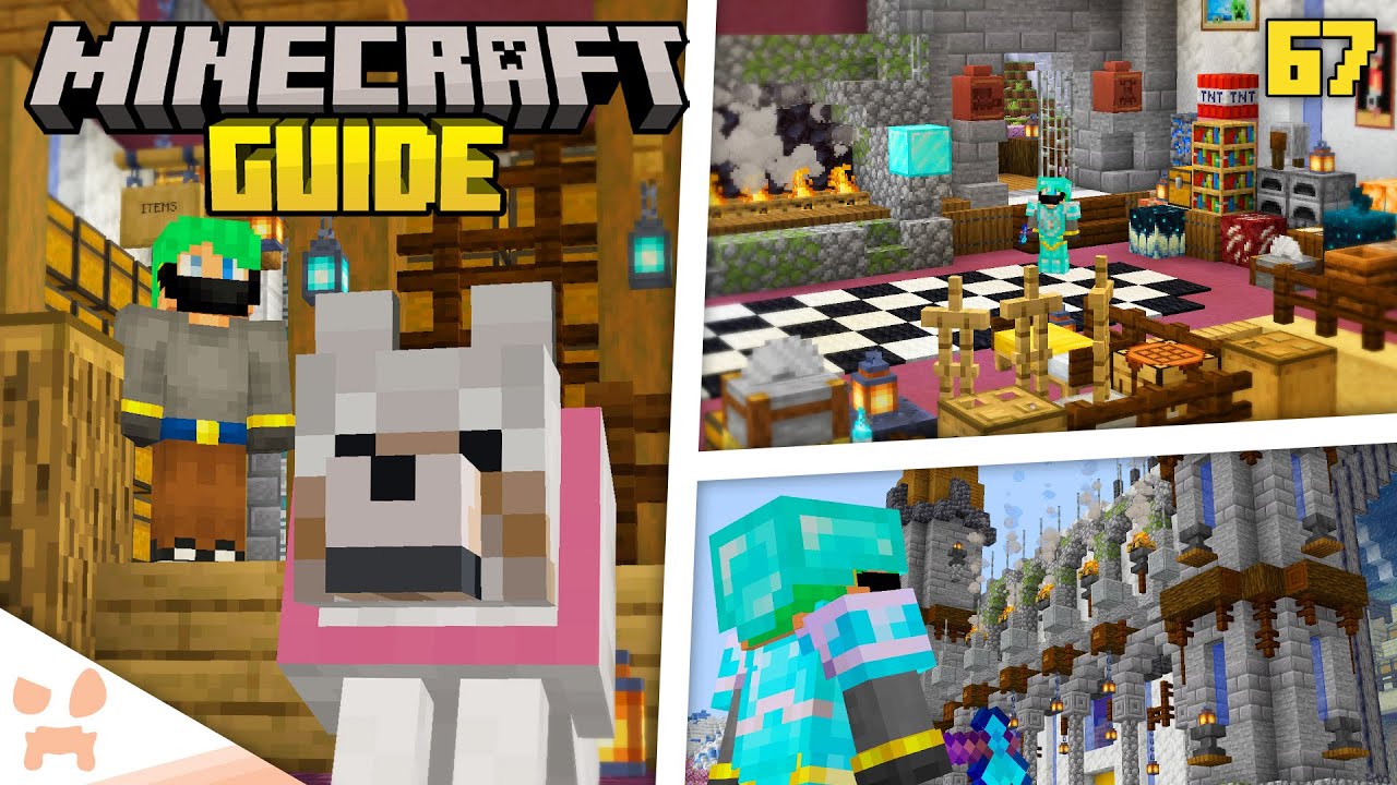 Minecraft Mega Build INTERIOR DESIGN IDEAS +TIPS!