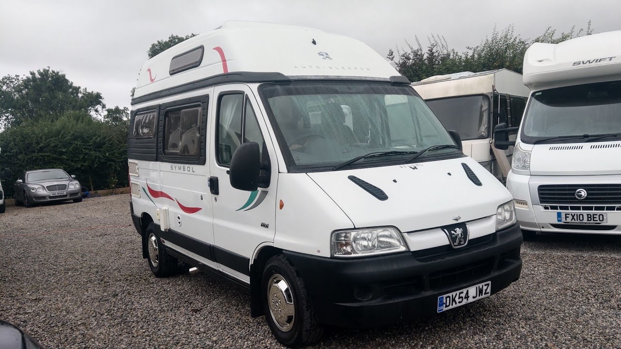 Autosleeper Symbol (2004) - Peugeot Boxer 2 Berth Campervan