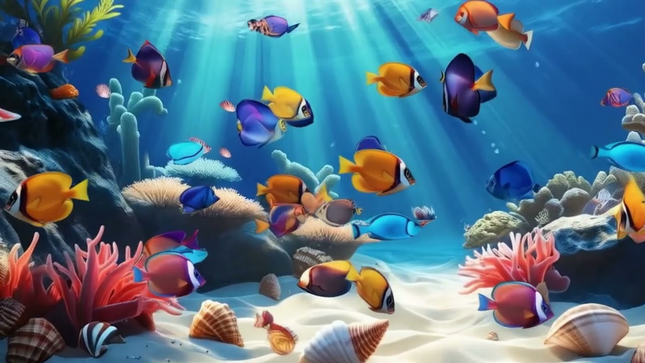 The Secret Beauty of the Deep Blue Sea #relaxationmusic #deepseafish #peacefulwaves #calmingmusic