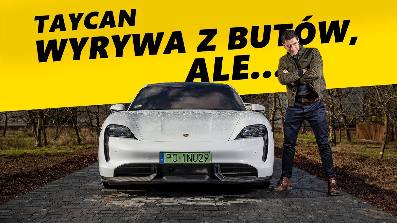 Porsche Taycan – pierwszy test | Czym zaskakuje elektryczne Porsche? | Vlog