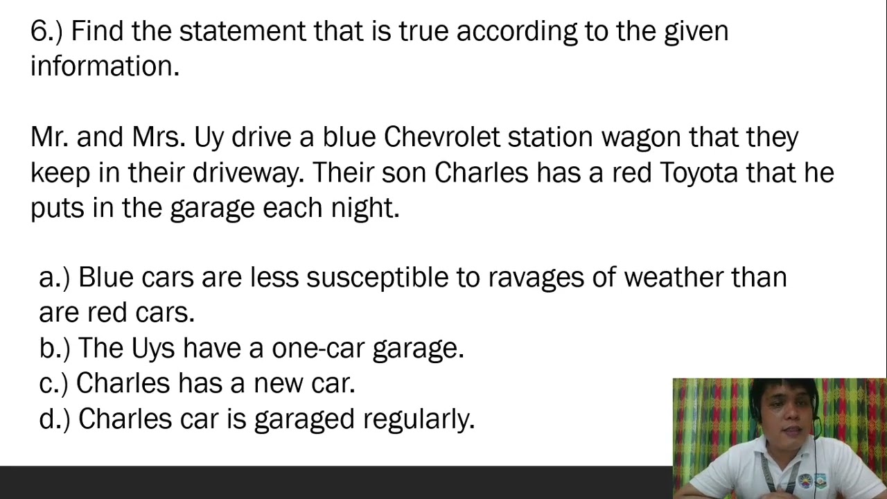 Assumption-Conclusion