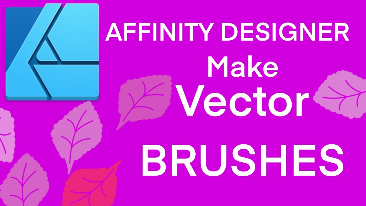 Создаю векторные кисти для iPad с помощью Affinity Designer.