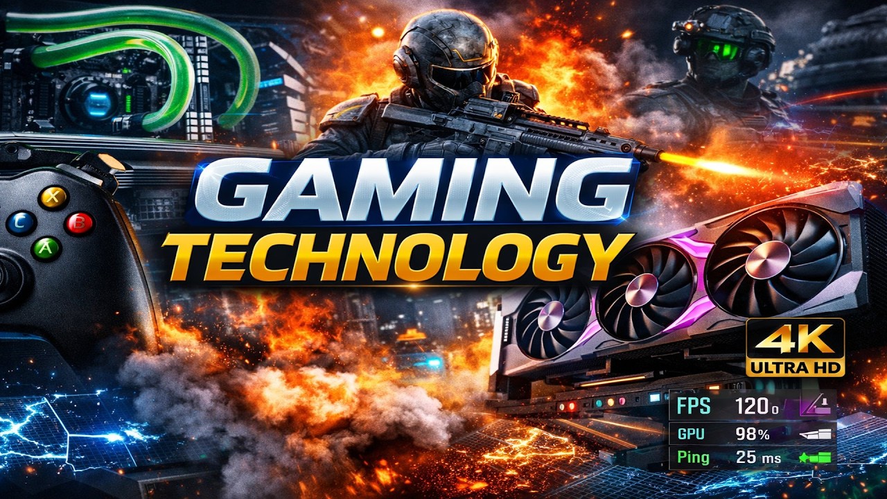 Gaming Technology Explained in Telugu | Modern Gaming ఎలా పనిచేస్తుంది? | Telugu Tech Anatomy
