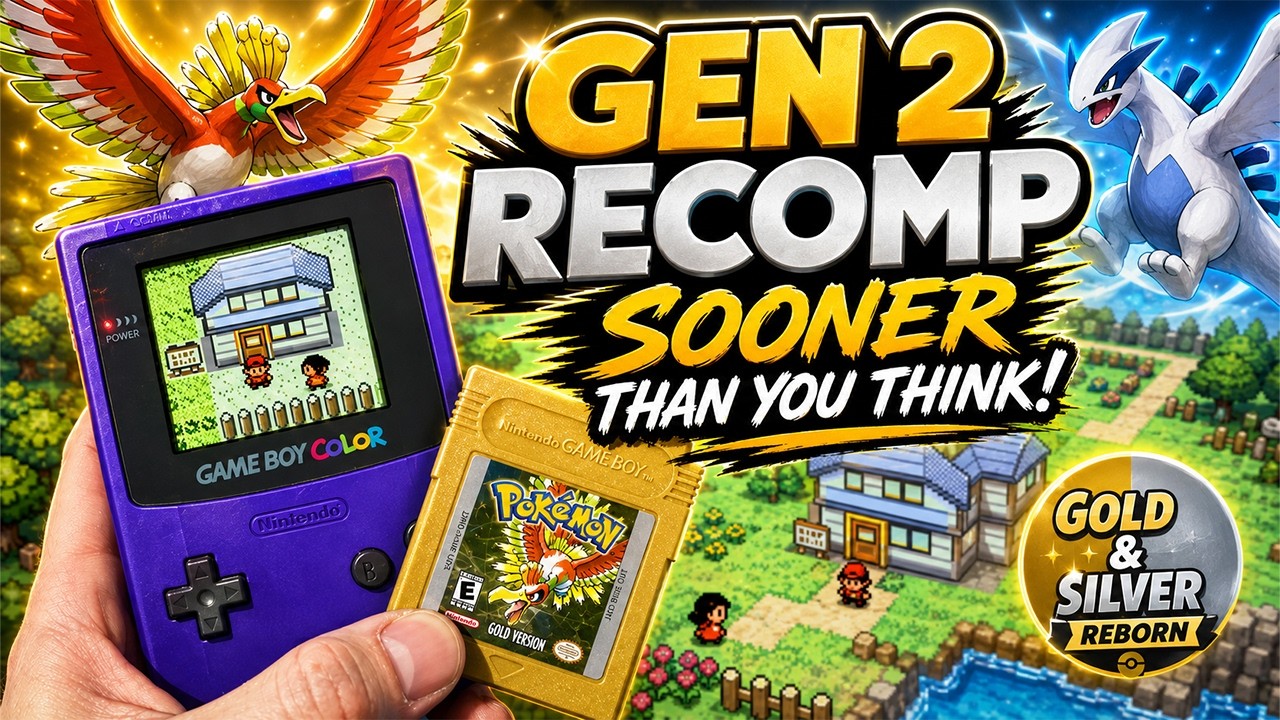 Pok&eacute;mon Gen 2 Recomp Is Coming SOONER Than You Think!
