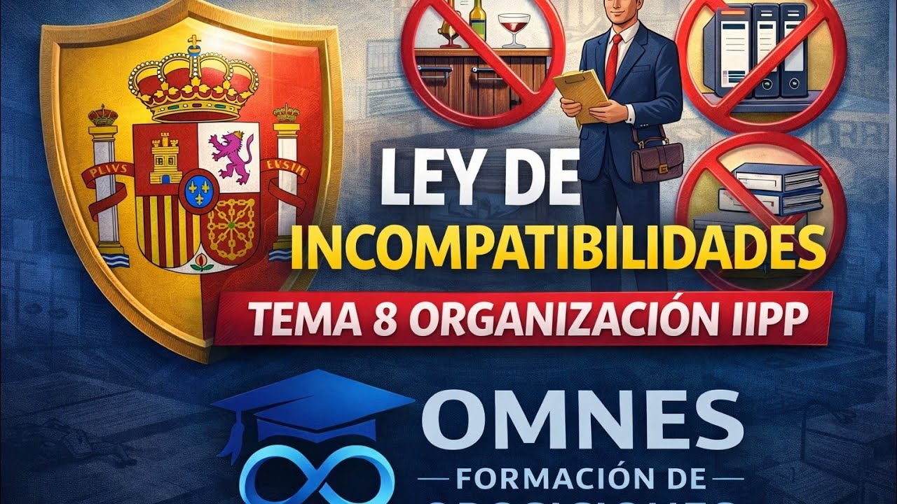 Tema 8 OEYAO Ley 53 1984 de INCOMPATIBILIDADES