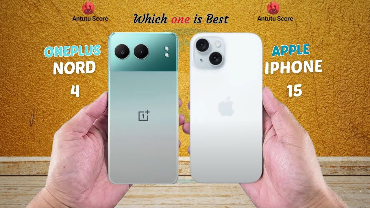 OnePlus Nord 4 vs Iphone 15 ll 🔥 ll Full Details ll Which One is Best ll @ChellphoneWorld