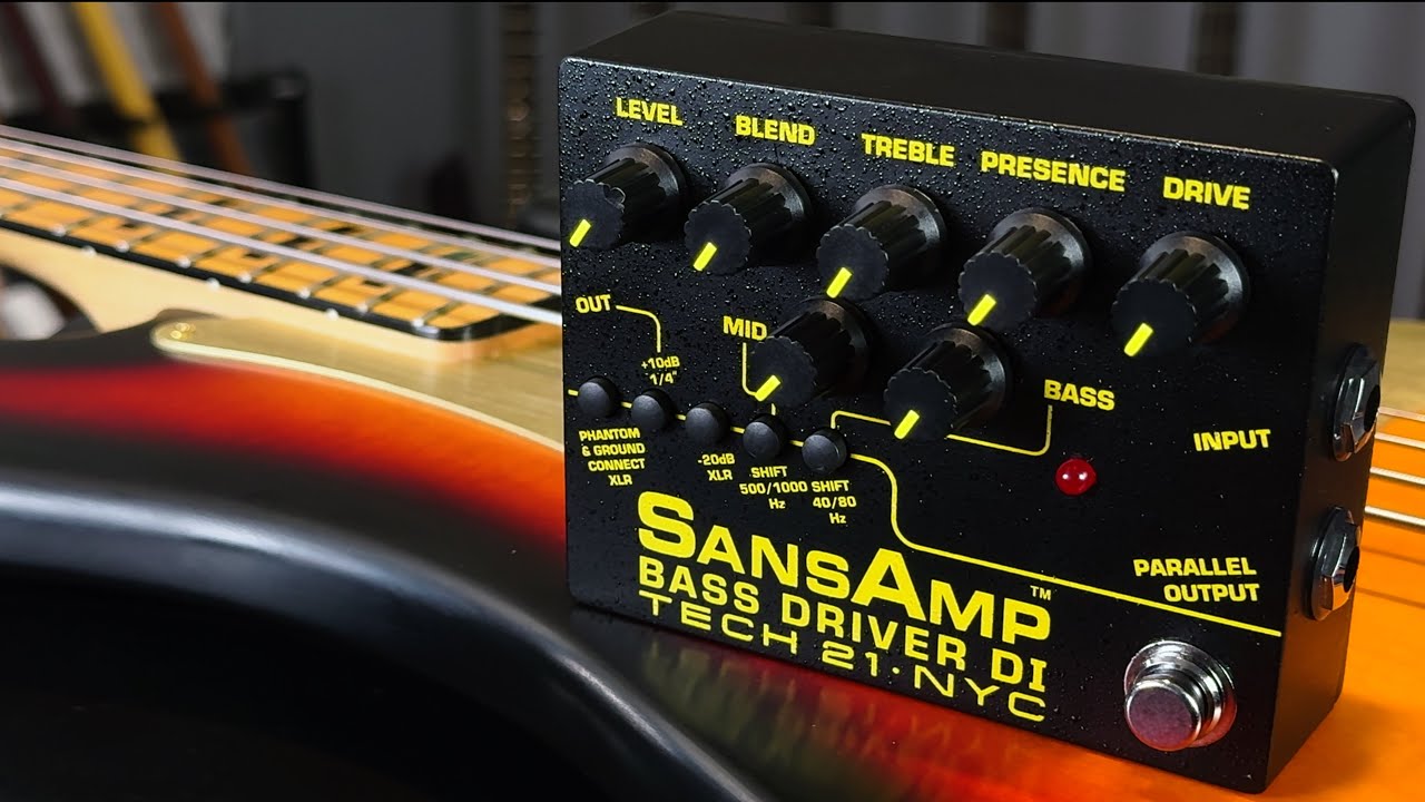 Tech 21 SansAmp Bass Driver DI