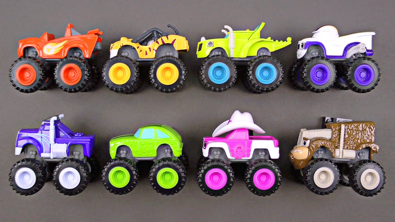 Monster Trucks for Kids - Blaze and the Monster Machines for Children & Toddlers - Organic Learning