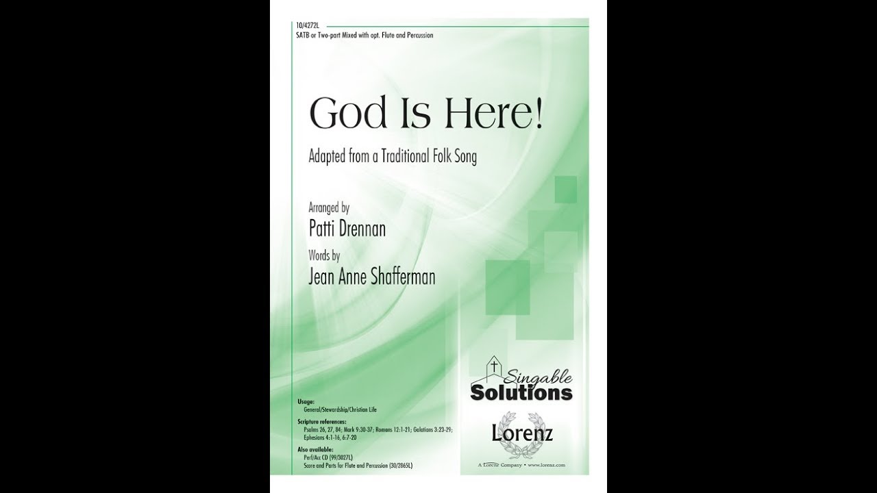 God Is Here - Patti Drennan, Jean Anne Shafferman