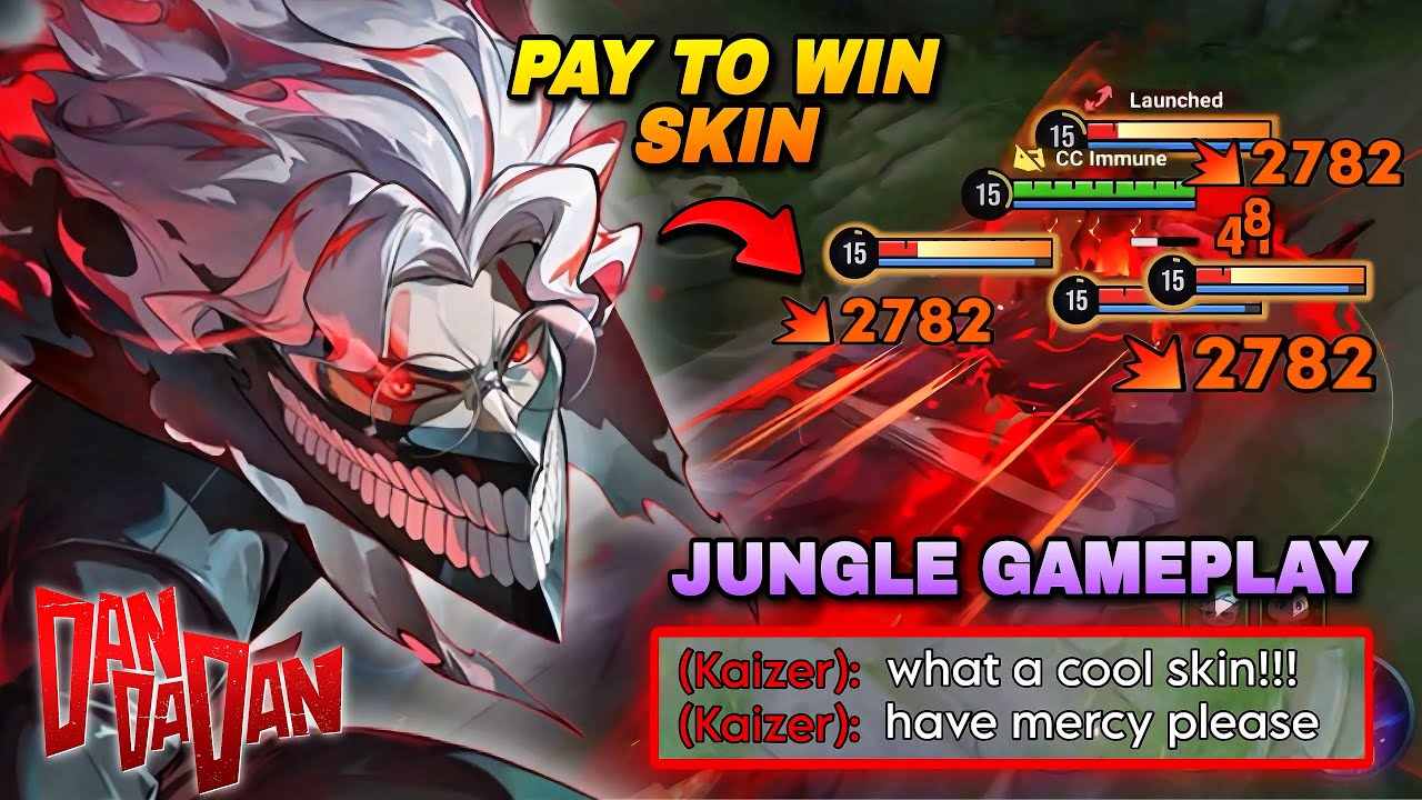 LAM OKARUN DAN DA DAN COLLAB SKIN IS A PAY TO WIN SKIN JUNGLE GAMEPLAY! | HONOR OF KINGS