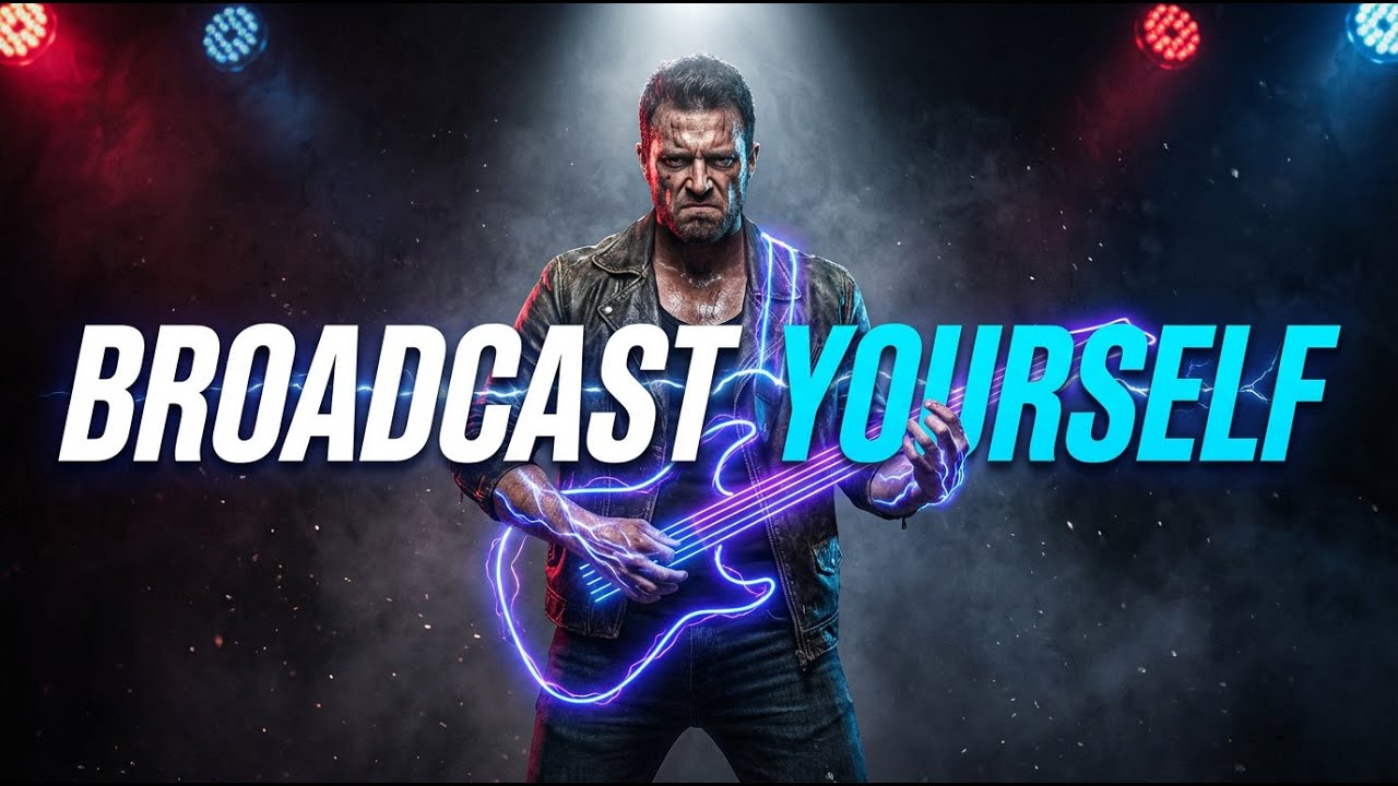 BROADCAST YOURSELF (The Anthem) | Rock Creator Anthem (Official Music Video)