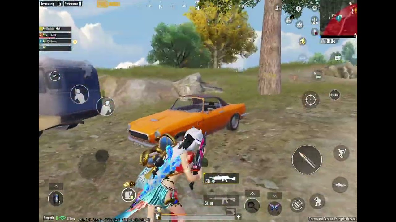 120 fps iPad Pro M1 gameplay chicken dinner 