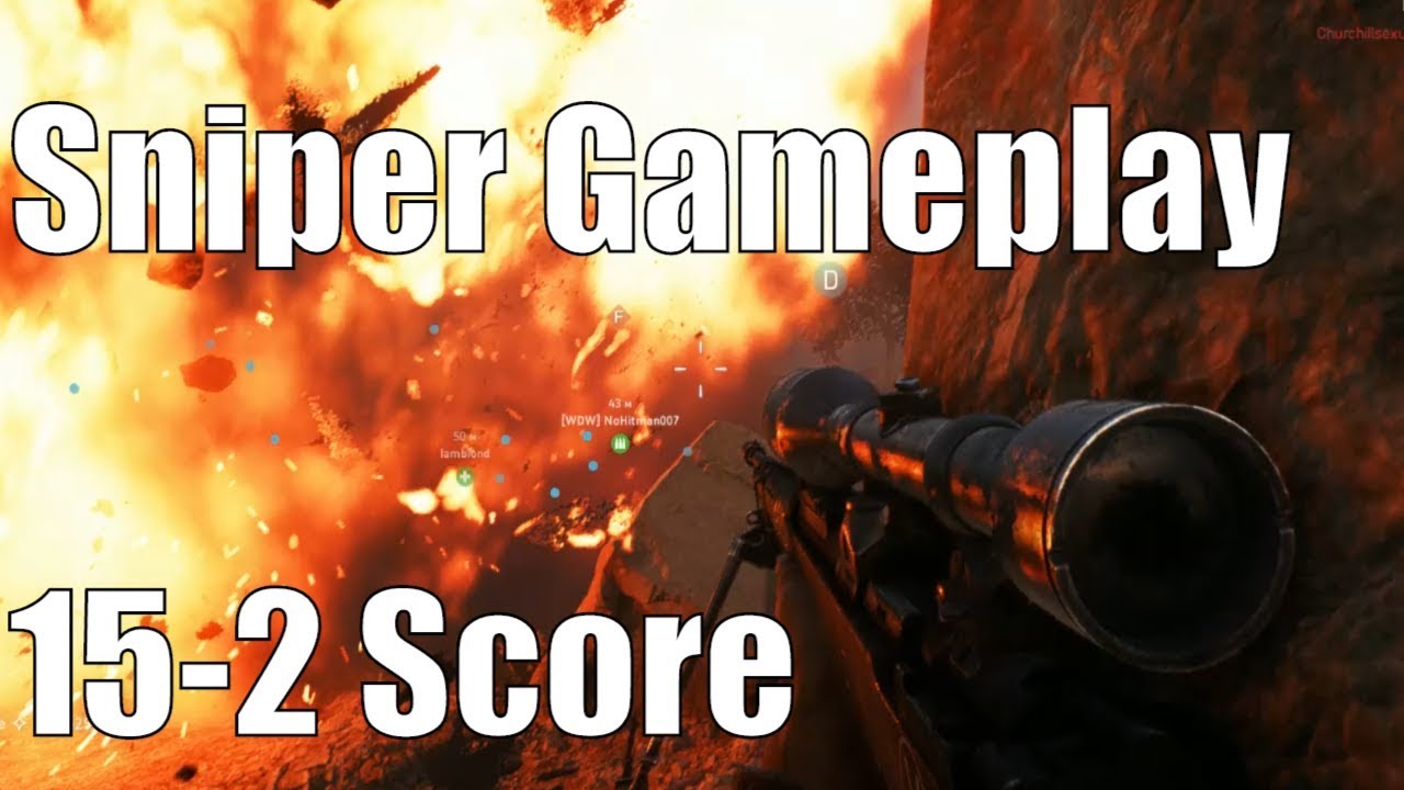 Battlefield 5: Multiplayer Sniper Gameplay (Breakthrough) #5