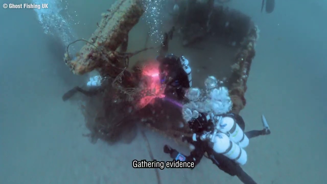 Removing ghost gear from the ocean | Whale and Dolphin Conservation