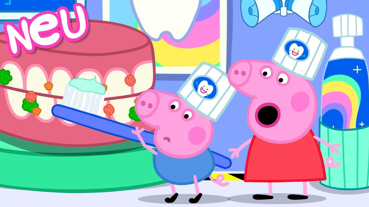 Peppa-Wutz-Geschichten | Die Zahnpastafabrik | Videos für Kinder
