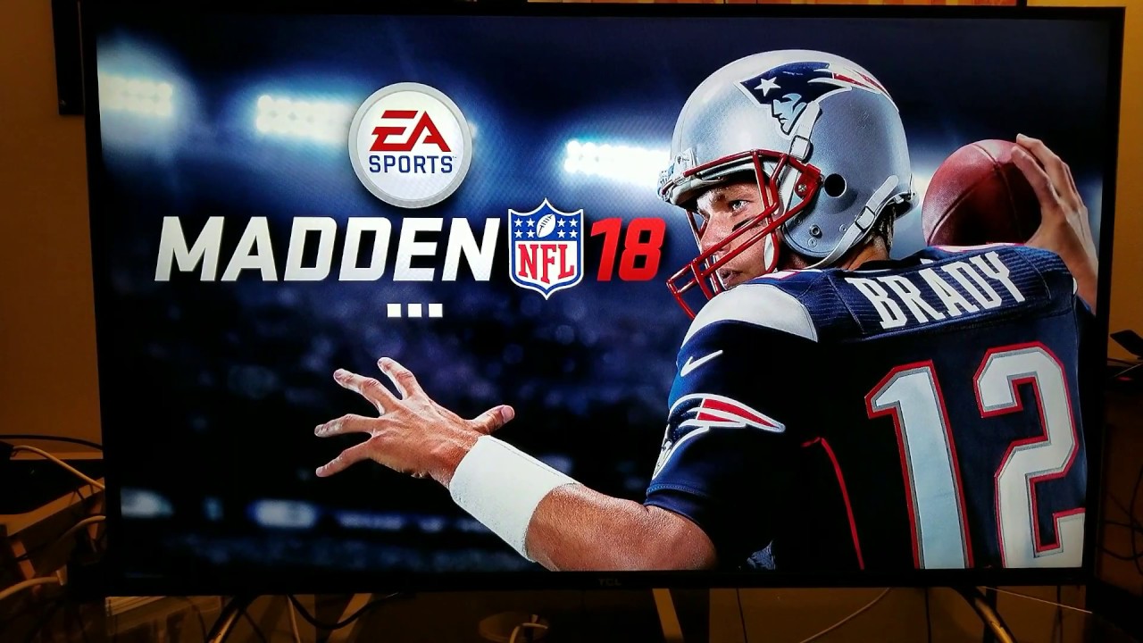 MADDEN 18 Xbox One S on TCL Roku 55p605 4K TV Custom Calibration