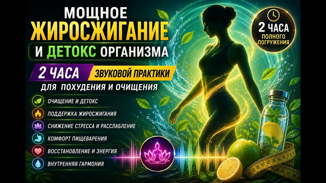 Матрицы Гаряева: Жиросжигание и полный детокс организма
