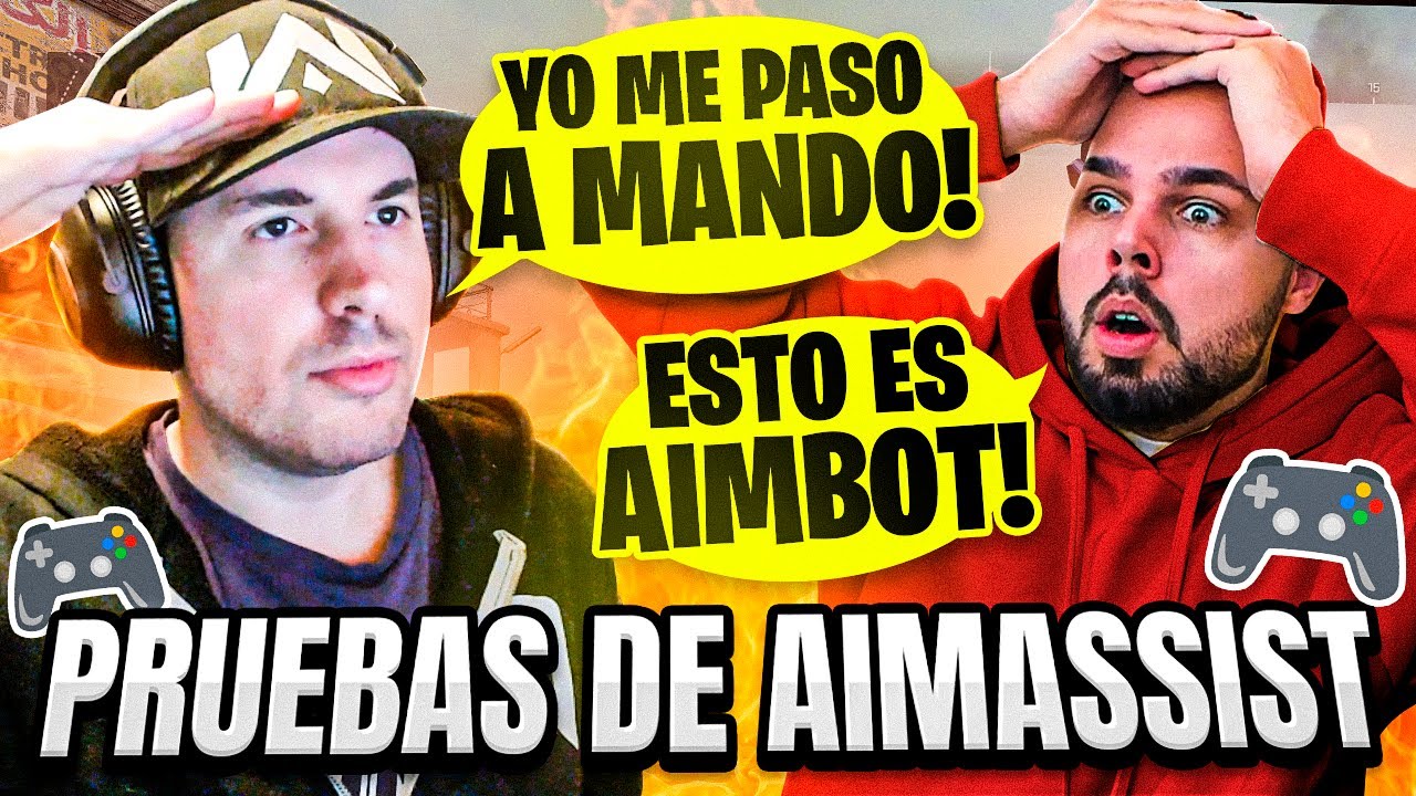 ❌ EL AIMBOT USADO y ACEPTADO por LOS GAMERS❌ WINGHAVEN y GALGO96ESP prueban el AIM-ASSIST de MANDO